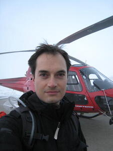 Photo: Ger with chopper