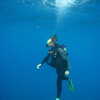 Photo: Stephen scuba diving