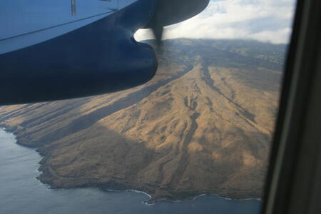 Photo: Maui from above