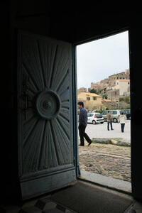 Photo: Church door