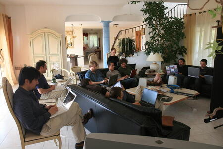 Photo: Geeks meeting