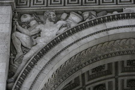Photo: Arc de Triomphe bas-relief