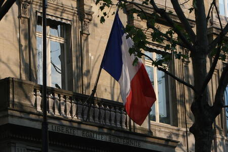Photo: French flag