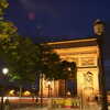 Photo: Arc de Triomphe dusk