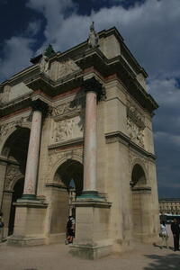 Photo: The Arch of Triumph at the Carrousel