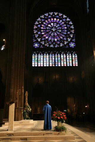 Notre Dame cathedral interior