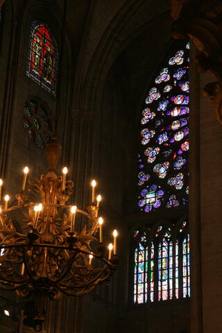 Notre Dame cathedral interior