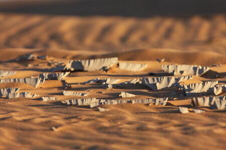 Photo: Sand formation