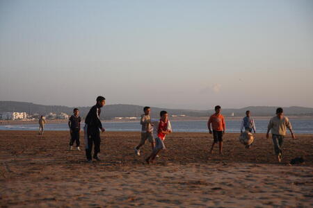 Photo: Kids playing soccer