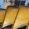Photo: Yellow boats